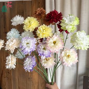 Moroccan Artificial Chrysanthemums Mixed Colors Silk <b>Flowers</b> For Wedding Decorations Hotel Stage <b>Flower</b> <b>Walls</b> - Product Image 1