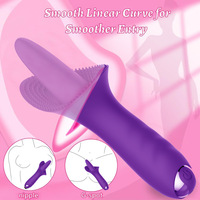 Grenzüberschreitender Bestseller: G-Punkt-Zungen-Vibrator mit Nippelsaug- und Leckfunktion, Masturbationsstab, Sexspielzeug für Frauen