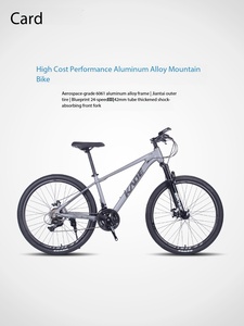 Vélo de montagne à cadre rigide en aluminium, 24 vitesses, frein à disque mécanique, fourche en acier de 27,5 pouces, amovible, pour hommes et femmes, tout-terrain - Product Image 3
