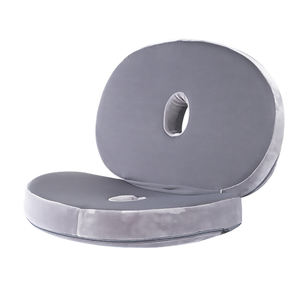 Bantalan kursi kantor ergonomis, busa memori rajut membantu meringankan nyeri saraf punggung - Product Image 1