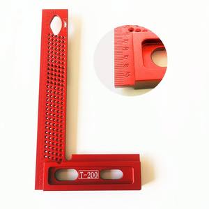 Vendita calda 200mm di alta qualità 90 gradi strumento di misura per la lavorazione del legno a forma di falegname quadrato ad angolo retto - Product Image 1