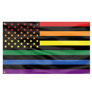 Custom 3 * 5ft Love is Love LGBT Pride Human Rights Rainbow Bandera americana con dos ojales - Product Image 2