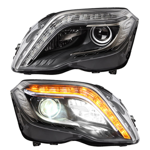 YU GUANG para <span class=keywords><strong>Mercedes</strong></span> Benz 2013 2014 <span class=keywords><strong>2015</strong></span> <span class=keywords><strong>mercedes</strong></span>-benz <span class=keywords><strong>Glk</strong></span> X204 faro delantero Luz de circulación diurna actualización LED faro - Product Image 1