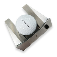 Putter de club de golf universel direct d'usine personnalisé tête de putter de golf en acier inoxydable 303 fraisée CNC