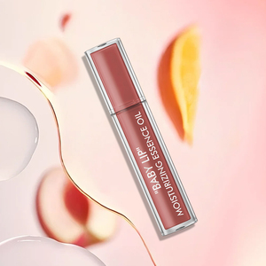 Voluminizador de Labios Orgánico Natural con Cera de Abeja y Ácido Hialurónico, Reparador, Nutritivo, Suavizante de Líneas, Esencia de Labios con Brillo - Product Image 1