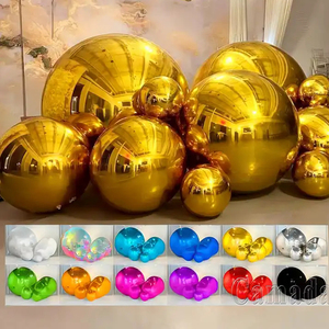 100cm Disco Mirror Balls for Party Indoor Home DJ Dance Shop <b>Windows</b> Hanging Decoration Advertising Inflatables - Product Image 5
