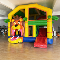 Château gonflable pour enfants, grand parc de jeux intérieur pour centre commercial, aire de jeux extérieure avec trampoline et toboggan gonflable