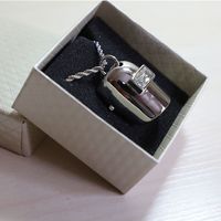 Drop Ship Casque de Soudage Charm Masque Design Acier Inoxydable Soudeur Capuche Pendentif Collier