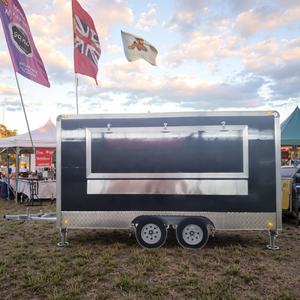 आइसक्रीम ट्रक की बिक्री के लिए मोबाइल स्ट्रीट बीबीसी ट्रेलर का रस वेंडिंग ट्रक फूड ट्रेलर पूरी तरह से कस्टम ट्रक से लैस - Product Image 1