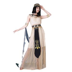 Antiguo Egipto Cleopatra Modern <span class=keywords><strong>Drama</strong></span> <span class=keywords><strong>Queen</strong></span> Cosplay disfraz vestido blanco Halloween para niña - Product Image 3