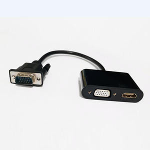 <span class=keywords><strong>Entrada</strong></span> macho Vision VGA a HDTV <span class=keywords><strong>hembra</strong></span> + adaptador de audio de salida VGA <span class=keywords><strong>hembra</strong></span> - Product Image 5
