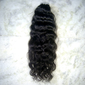 Nouvelle Collection 2026 : Cheveux Indiens Remy 100% Naturels Non Traités, Style Ondulé, Couleur 1B, Double Trame Faite à la Machine, Prix de Gros - Product Image 1