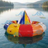 Fou volant filature Disco bateau gonflable rotatif Sports nautiques jouet remorquable équipement de jeu d'eau