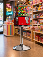 Nouvelle machine distributrice de bonbons et de chewing-gums, vente en gros d'usine, système de paiement personnalisé 4 en 1, livraison rapide