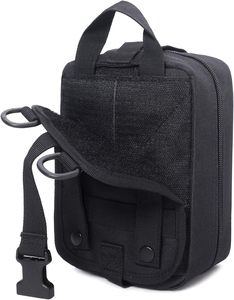 Borsa Medica Tattica Staccabile Compatibile con Sistema MOLLE, in Nylon 600D Resistente, con Cerniera, <span class=keywords><strong>Solo</strong></span> Borsa (Senza Contenuto) - Product Image 5