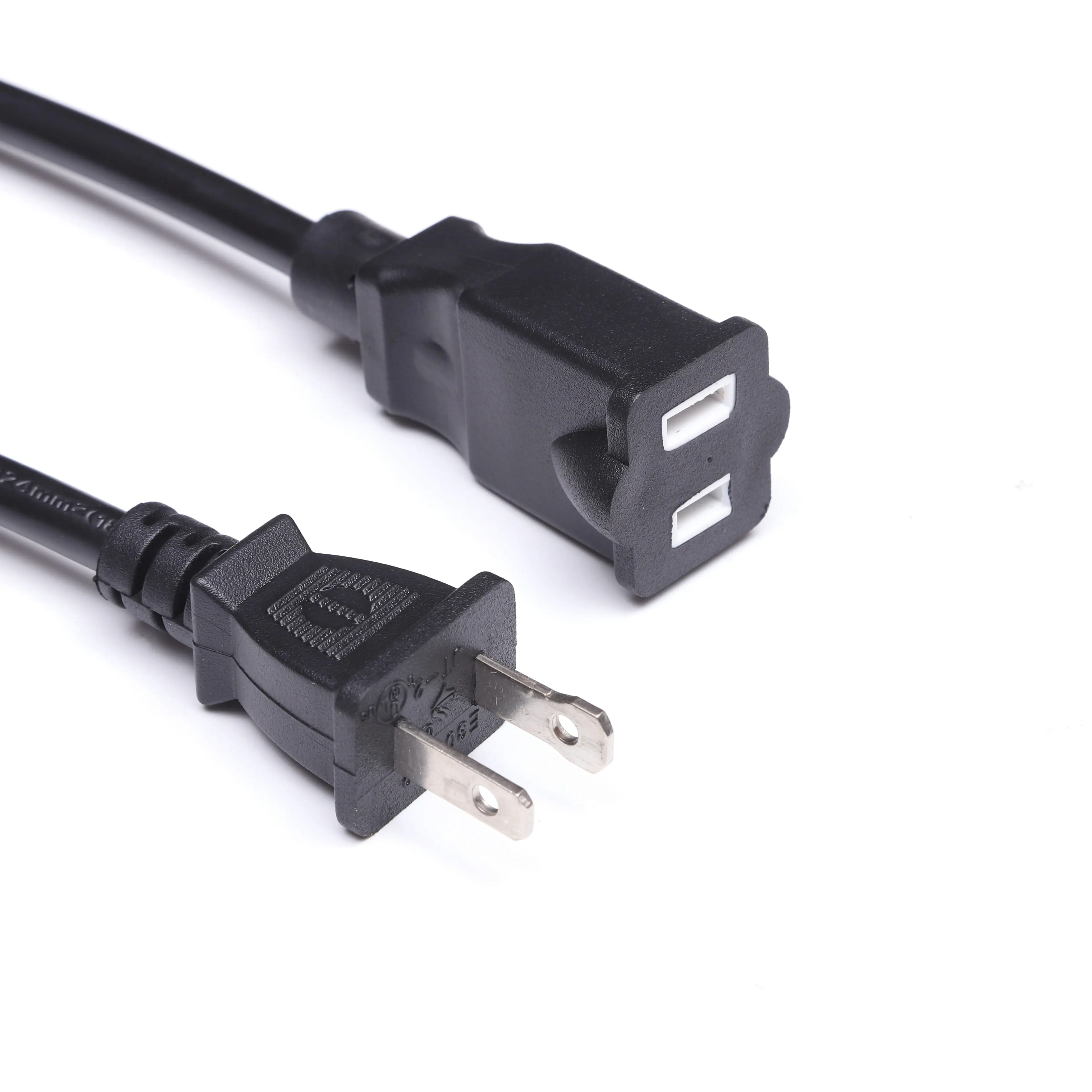 Universal 2 Prong AC Power Cable C7 Figure 8 Power Cord 2 Prong AC Wall Power Cable Replacement Cord for laptop/Camera