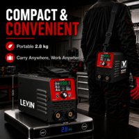 Poste à souder MMA Inverter IGBT Synergique LiteArc-160 160A fiable 220V Portable MCU à sortie stable pour soudage à l'arc, Pack Professionnel