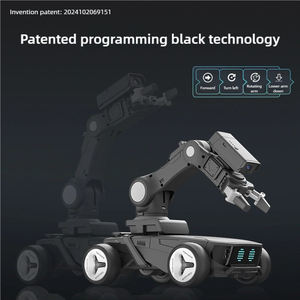 Robot de Servicio X5 RC de Plástico con Brazo de Agarre y Transporte, 2.4G, Programable, Inteligente, con Evitación Automática de Obstáculos y Cámara - Product Image 3