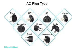 อะแดปเตอร์แปลงไฟฟ้ากระแสสลับติดผนังอะแดปเตอร์แปลงไฟ12V2A อะแดปเตอร์แปลงไฟฟ้าแบบสากลพร้อมปลั๊กแบบเปลี่ยนได้สำหรับสหภาพยุโรปและสหรัฐอเมริกา - Product Image 6