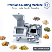 Machine de comptage et d'emballage semi-automatique de petites pièces JF Custom, machine de comptage de comprimés et de capsules