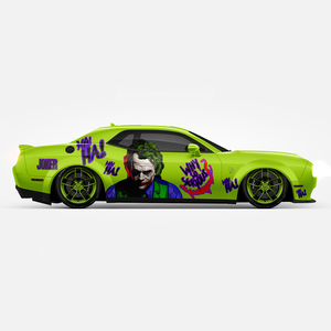 ขายส่งห่อรถ<span class=keywords><strong>Joker</strong></span> 06,ครอบรถ,ห่อไวนิลหล่อ,ขนาดสากล,ห่อรถ,รูปลอกรถ,โรงงานออกแบบฟอยล์รถห่อ - Product Image 2