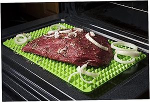 Feuille de silicone antiadhésive de qualité alimentaire, résistante aux hautes températures, écologique, saine et réduisant la teneur en graisse, pour four, grillades, barbecue et cuisson - Product Image 5