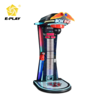 Machine de boxe d'arcade Eplay en métal et fibre de verre de haute qualité, garantie 1 an, équipement d'entraînement en anglais pour les installations de divertissement