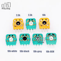 Potentiomètre NSLikey pour Manette Xbox One PS4 PS5, Capteur de Potentiomètre Joystick Analogique 3D, Micro-Interrupteur, Résistance d'Axe