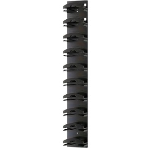 Organisateur de casquettes de baseball, support mural, rangement multicouche, forme rectangulaire noir et blanc - Product Image 5