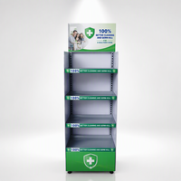 Étagère métallique pour couches jetables pour bébés avec rayonnage gondole et installation rapide