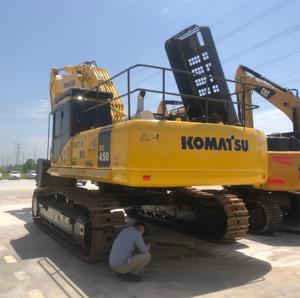 Gran oferta usada 48TON Komatsu PC450 Excavadora hidráulica sobre orugas VOLVO EC480 máquina de núcleo de bomba de motor 1,5 m cubo 215 kW - Product Image 1