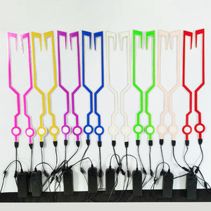 <span class=keywords><strong>Bande</strong></span> lumineuse LED EL flexible et colorée, ruban néon pour motos, motocross et casques de moto - Product Image 4