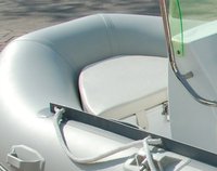 6,8 m Made in China Fabrik preis Hochgeschwindigkeits-Rippen boot mit Außenbordmotor-Glasfaser-Boots formen zum Verkauf