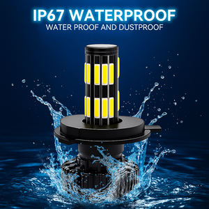 Accessoires d'éclairage automobile : Ampoule de phare LED COB à 24 faces, 12V 120W 12000 Lumens 6500K/6000K, étanche, ajustement universel pour - Product Image 5