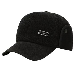 Baseball <b>Cap</b> For Men Fleece Warm Ear Protection <b>Winter</b> Adjustable Hat Casual Outdoor Use - Product Image 5