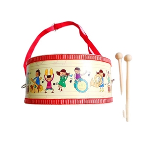 Wooden Orff Percussion Kit Children Musical Instrument Rain Stick Cartoon Hand <b>Drum</b> Preschool Rhythm Learning Teaching Aids - Product Image 3