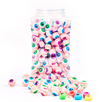 Chinese fabriek directe verkoop Halal Spider Eyeball OEM 3D explosieve gummy snoepjes fruitig flesje populair