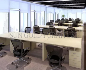 Escritório mesa escritório quarto partições trabalho estação mesa escritório único com partição - Product Image 5