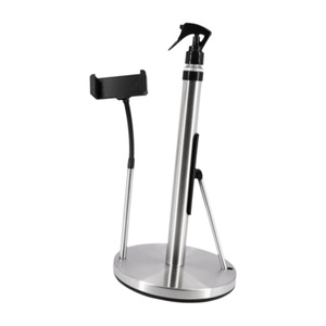 Modern Kitchen 3-in-1 Paper Towel Holder with <b>Spray</b> Bottle & Phone Holder Stainless Steel Non-Slip No Drilling Required - Product Image 1