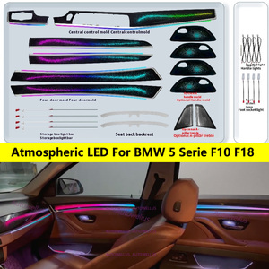 Illuminazione Ambientale per Auto Symphony 64 Colori Arcobaleno per <span class=keywords><strong>BMW</strong></span> Serie 5 <span class=keywords><strong>F10</strong></span> F11 F18 2011-2017, Luci <span class=keywords><strong>LED</strong></span> per Interni Auto - Product Image 1