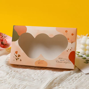 Embalaje de caja de regalo de impresión personalizada Moq bajo de lujo con Windows Clear - Product Image 3