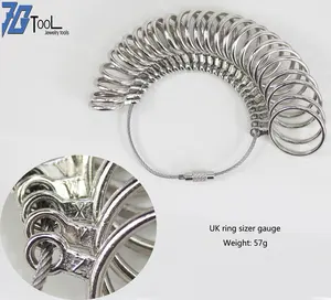 UK Metal Ring Sizer A-Z