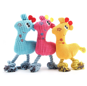 Juguetes de Peluche para Perros, Duraderos, de Felpa, con Sonido, para Perros Pequeños, Medianos y Grandes, y Cachorros - Product Image 1