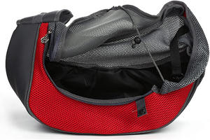 Free sample Single Shoulder Dog <b>Bag</b> Cat <b>Pet</b> Carrier <b>Pet</b> Sling Carrier for Puppy Dog Carrier Sling <b>Bag</b> with Breathable Mesh - Product Image 5