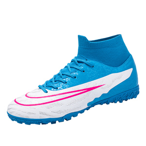 New High Ankle Sports Turf <strong>Futsal</strong> Indoor Accuracy+ FG Soccer <strong>Shoes</strong> Football Cleats Cheap Top Quality Football Soccer <strong>Shoes</strong> - Product Image 1