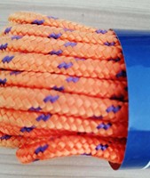 Corde de protection tressée en polyester avec crochet Corde de traction pour l'alpinisme