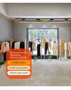 Rotatif LED longue bande piste lumières aluminium <span class=keywords><strong>plafond</strong></span> <span class=keywords><strong>Rail</strong></span> projecteurs <span class=keywords><strong>luminaires</strong></span> 100W linéaire lumière de remplissage pour supermarché - Product Image 5