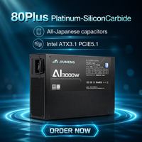 PSU AI-3000W Terbaru Berdaya Tinggi Silicon Carbide SiC 12V-2x6 600W 3x 50 Seri GPU Full Modular untuk Pelatihan AI, Server HPC & Desktop