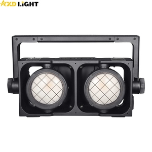 Faro Blinder da Esterno 2*300W 600W ad Alta Potenza con LED COB 5in1 RGBA+Bianco Caldo, DMX, IP65 Impermeabile, Effetto Scenico per Discoteca, 2 Occhi - Product Image 4