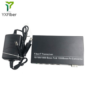 Convertitore di Media in Fibra Ottica Gigabit 1000M 1G4E con 1 Porta SFP e 4 Porte <span class=keywords><strong>Ethernet</strong></span> RJ45 - Product Image 2